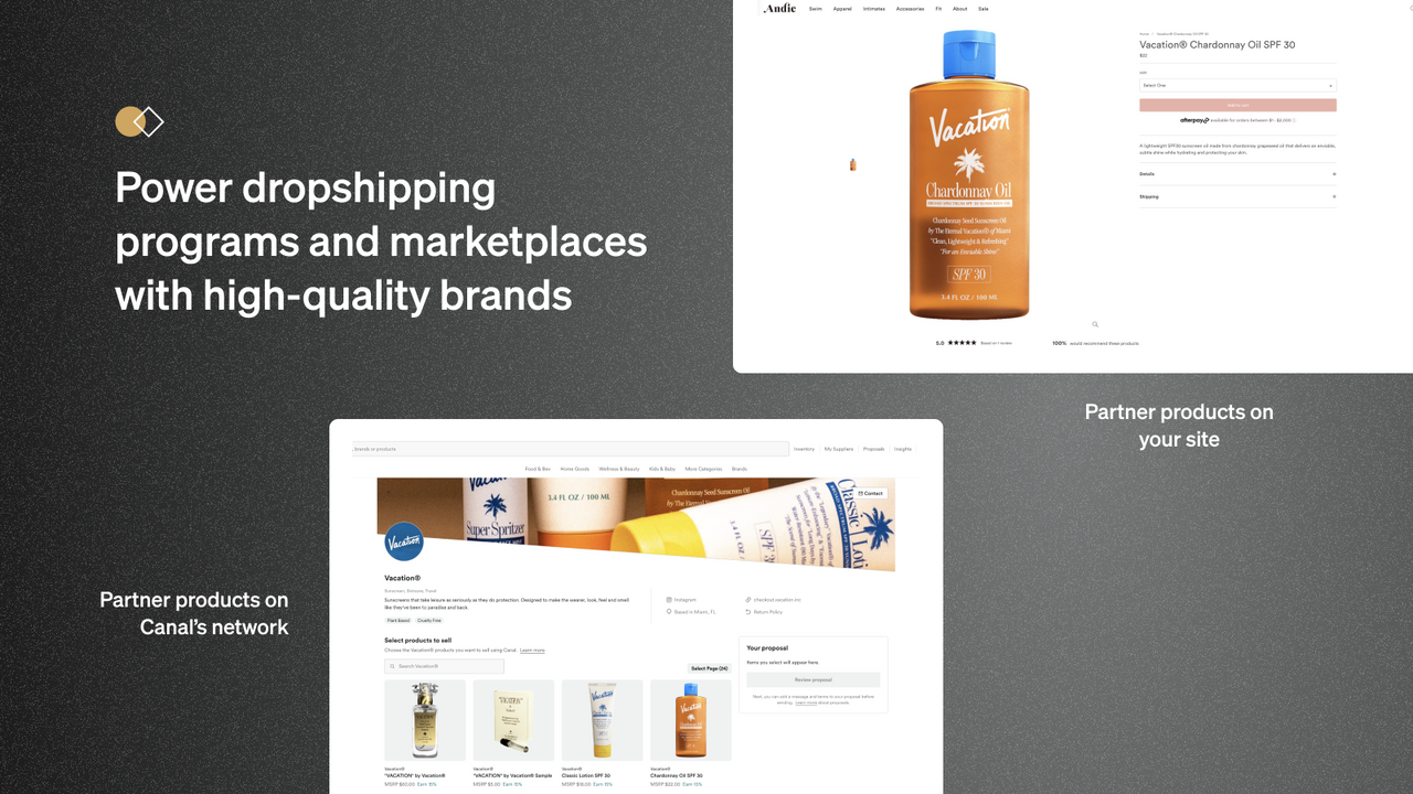 Canal: Manage Partnerships