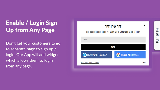 eShop CRM Social Login Pro
