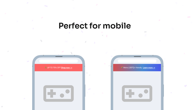 Cheerlink Announcement Bar