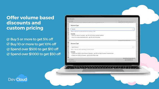Easy Discounts by DevCloud
