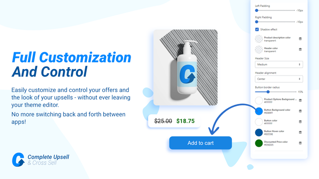 Compl∞te Upsell & Cross Sell