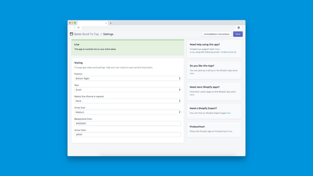 Better Scroll To Top