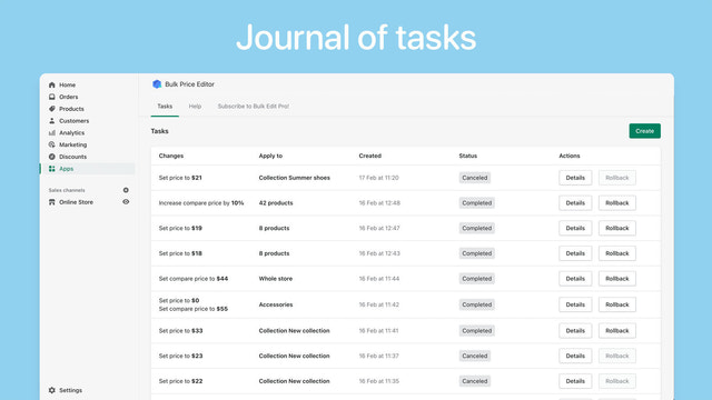 GJ Bulk Price Editor