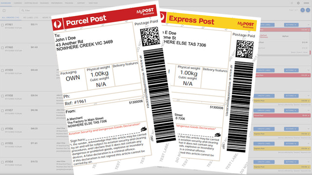 Australia Post MyPost Business