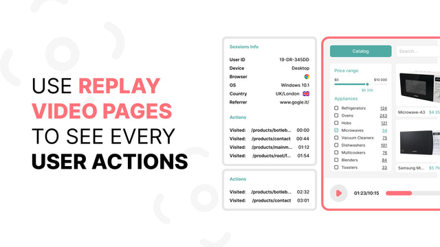 Retter ‑ Heatmaps & Replay