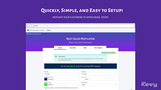 Sales Motivator Bar by Revy