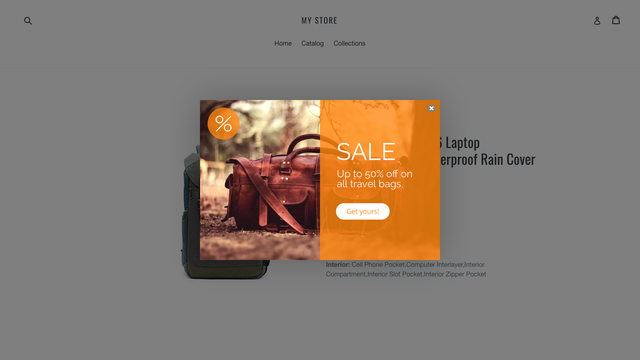 Lumifish Pop‑Up Builder