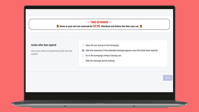 ET Urgent Cart Countdown Timer