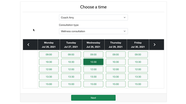 Acerill Appointment Booking