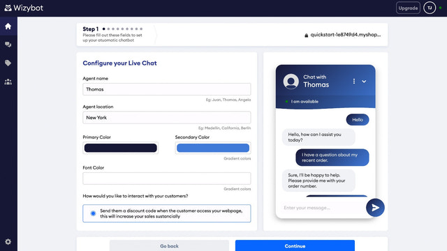 Wizybot ‑ AI Chatbot