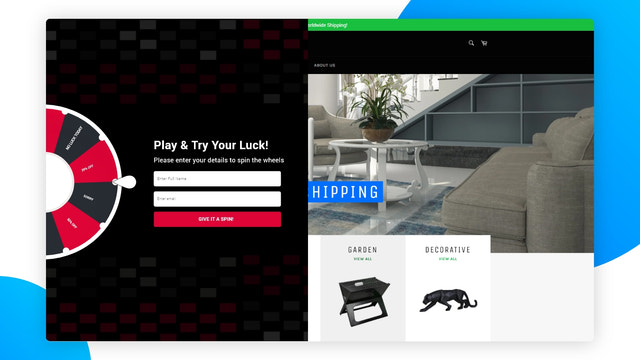 EVM Spin Wheel ‑Discount Wheel