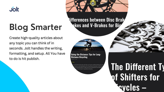 Jolt: AI Blog & Image Creation