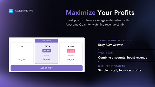 Awesome Quantity Breaks