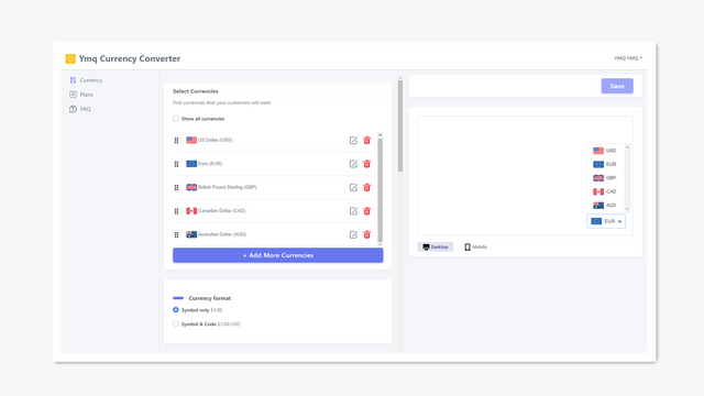Ymq Currency Converter