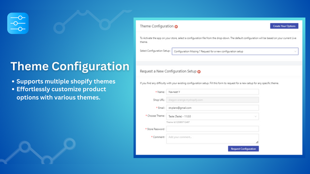 Drodl: Custom Product Options