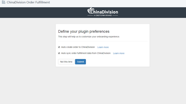 ChinaDivision OrderFulfillment