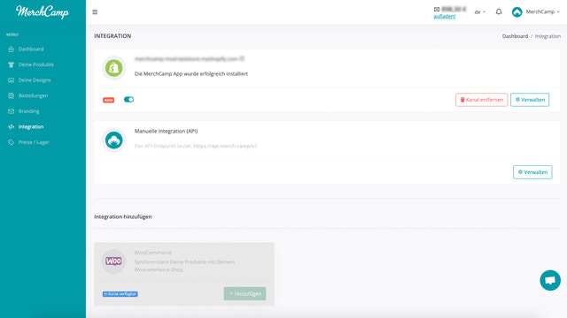 MerchCamp: Print‑on‑Demand