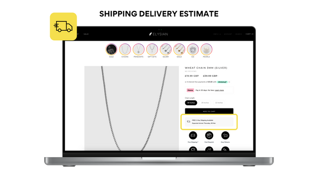 Shipify Delivery Estimate