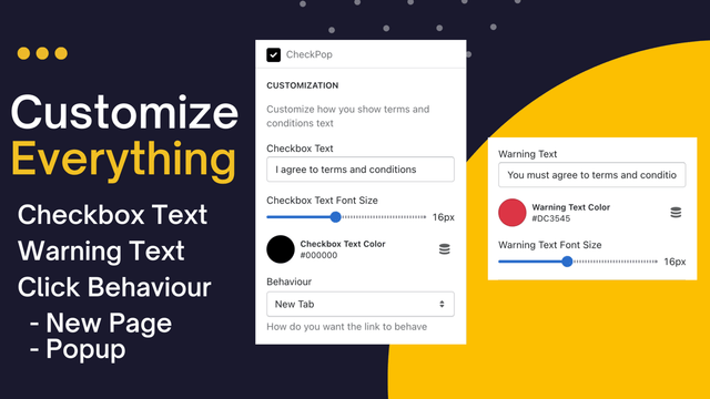 CheckPop ‑ Terms & Conditions