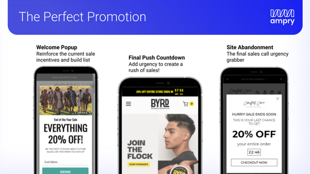 Exit Popups & Upsells by Ampry