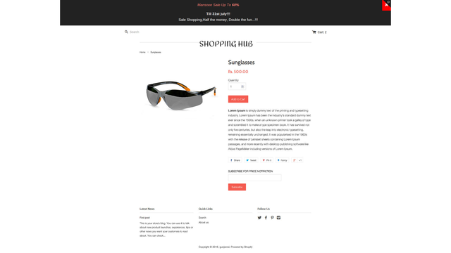 TIS HTML Notification Bar