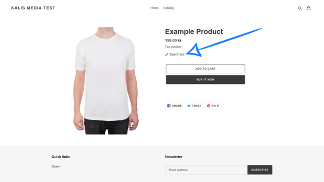 Image Size Chart Advanced