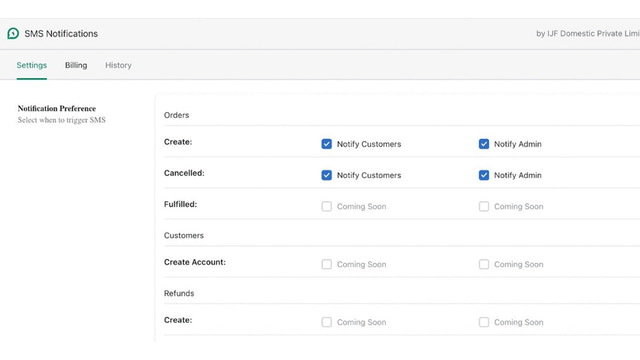 Notifs | SMS Notifications