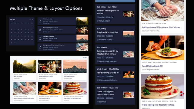 Mahina Event Calendar App