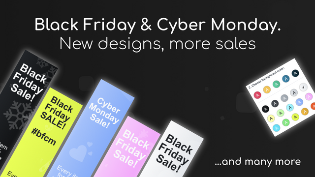 Black Friday Animated Side Bar