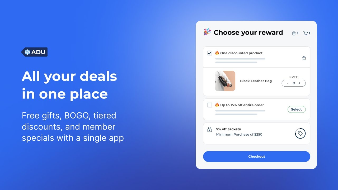 ADU: Automatic Discounts