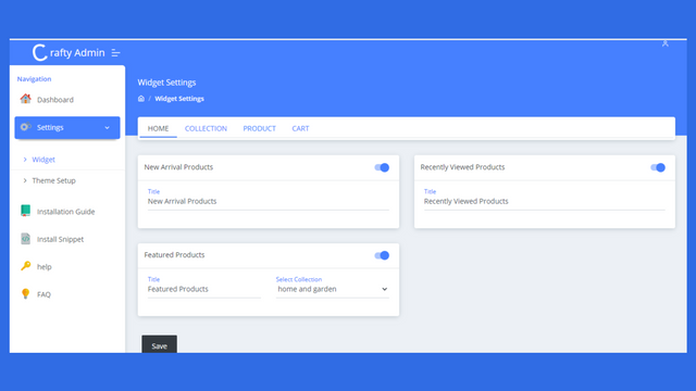 Product Recommendations‑Crafty