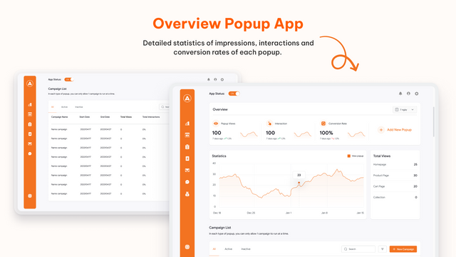 Popup Sign up ‑ Sales Banner