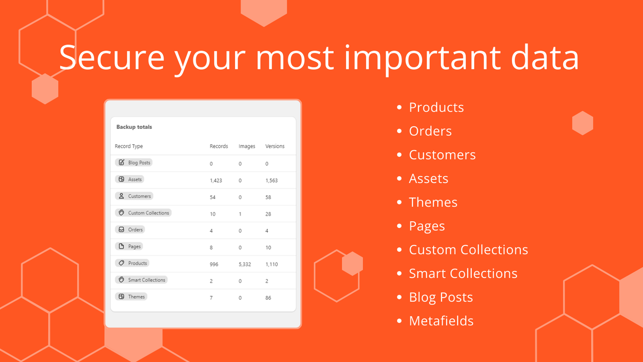 Secure your most important data