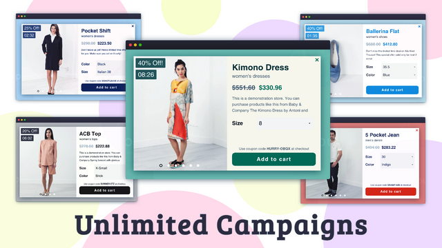 Avocados upsell with triggers