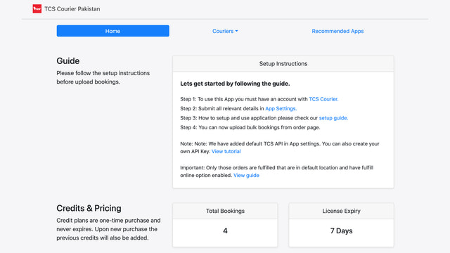TCS Courier Pakistan