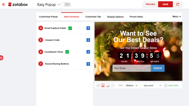 Zotabox Pop Up & Coupon