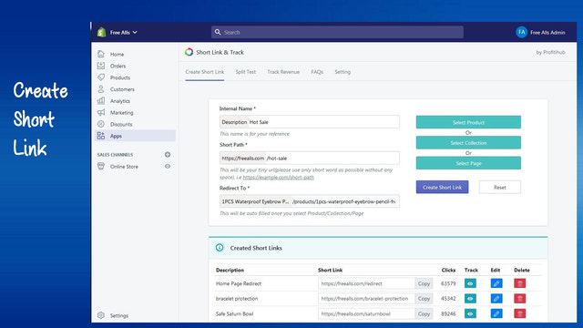 Shortify: Short Link & Track