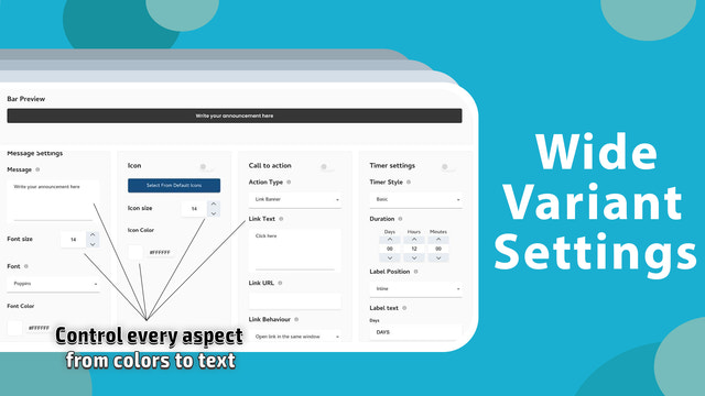 Ultimate Announcement Bar