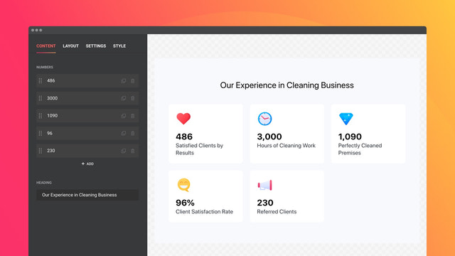 Number Counter by Elfsight