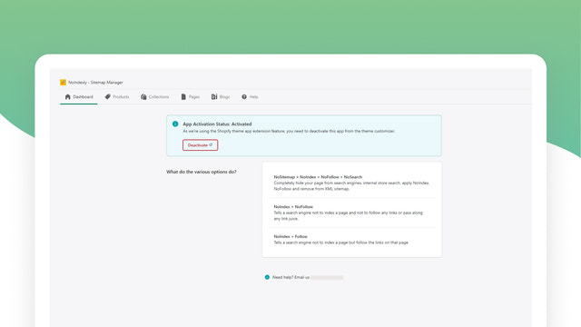 NoIndexly ‑ Sitemap Manager