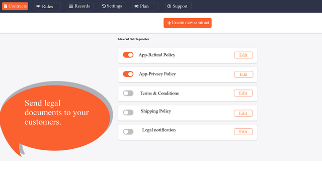 E‑Purchase Contract for Turkey