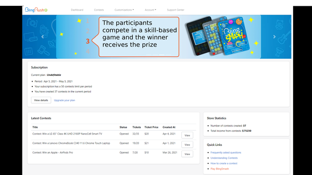 BlingRush Gamification