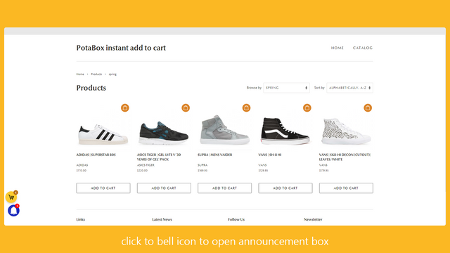 NML Announcement Popup