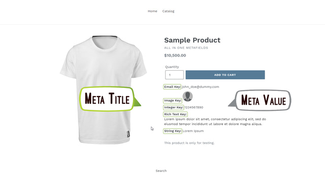 Flexi ‑ Metafield Custom Field