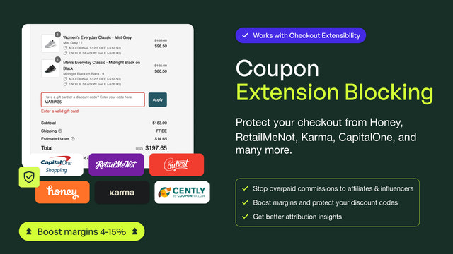 KeepCart: Stop Coupon Leaks
