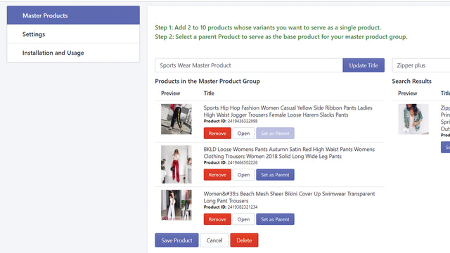 Product Variants Reloaded