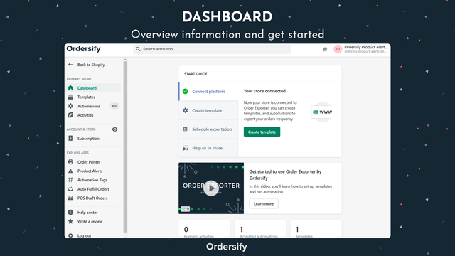 Ordersify: Order Exporter