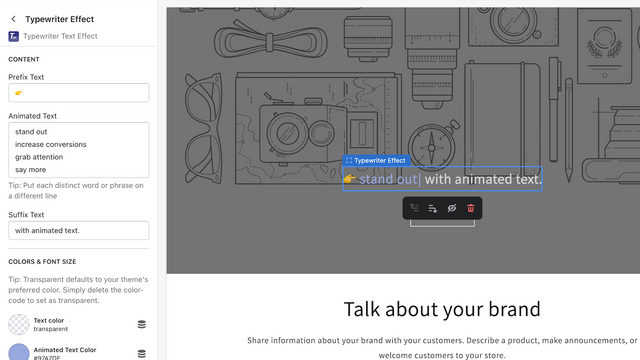 Typr: Animated Typing Effect