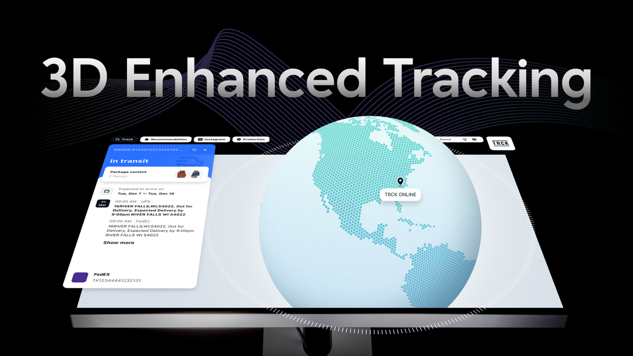 Track123 Order Tracking 3D