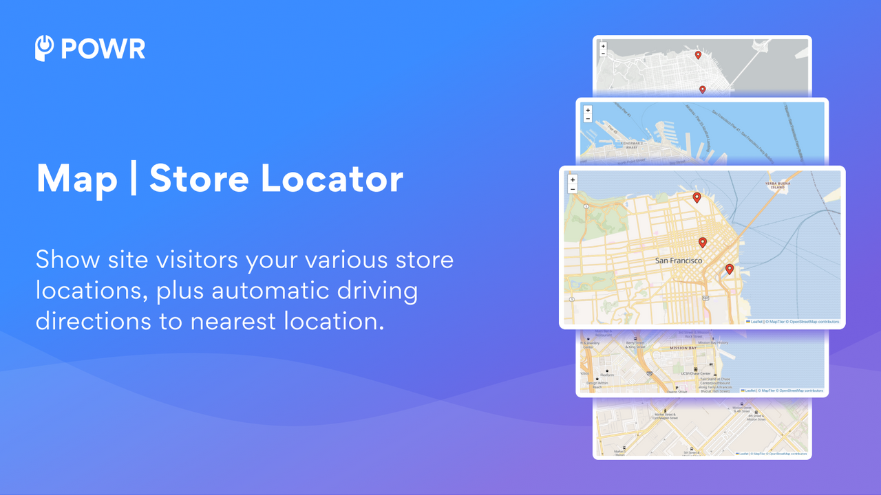 POWR Map Store Locator
